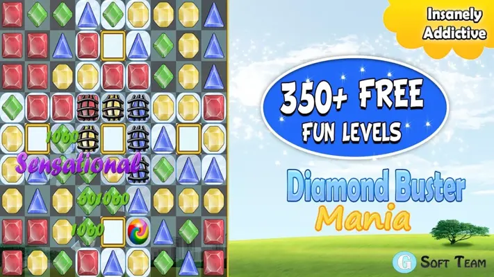 Diamond Buster Mania android App screenshot 0